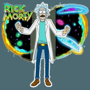 Rick and Morty Portal Jump PNG kih41