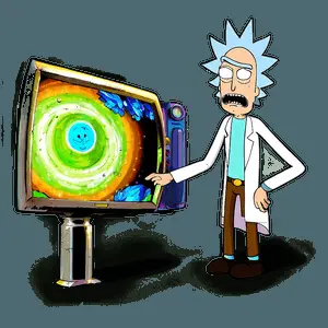 Rick and Morty Scene PNG 06242024