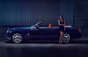 Rolls-Royce 4K Dawn With Woman
