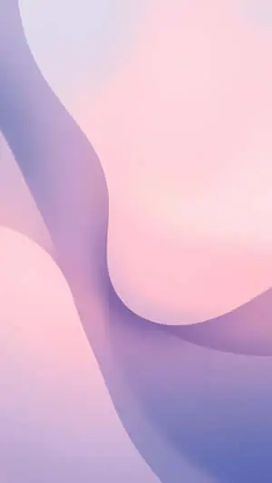 Soft Pastel Pink and Purple Abstract Gradient Waves