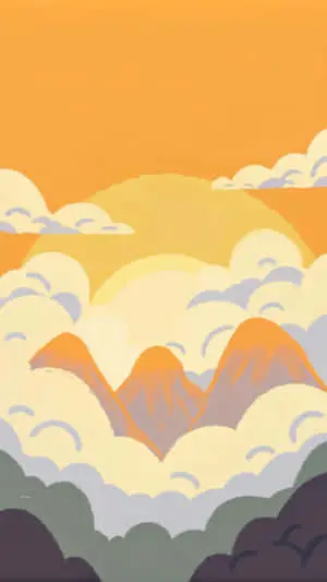 Sunset clouds