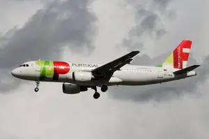 TAP Portugal Dark Grey Clouds