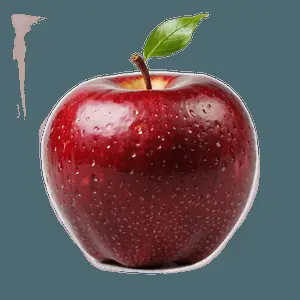Tasty Red Apple PNG 06272024