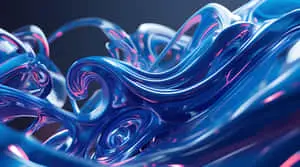 The amazing blue abstract wallpaper 