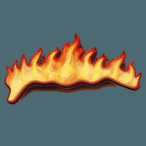 Transparent Fire Background for Design PNG rgq