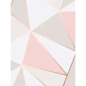 Fresh And Beautiful Pink And White Abstract Design 
