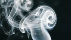 White Smoke Swirls