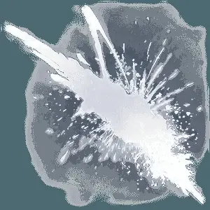 White Splatter for Abstract Art PNG 92