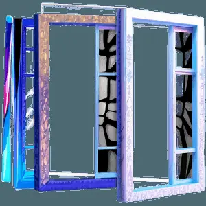 Windows in Abstract Art PNG 27
